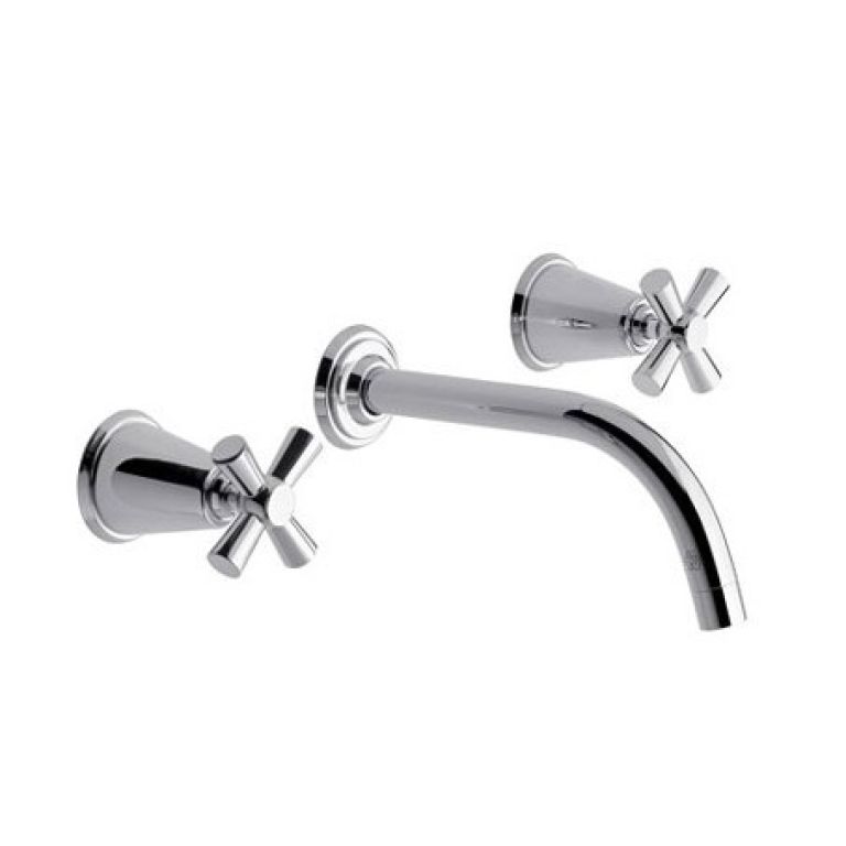 Griferia Fv Chess Cruz Lavatorio Pared 203/84