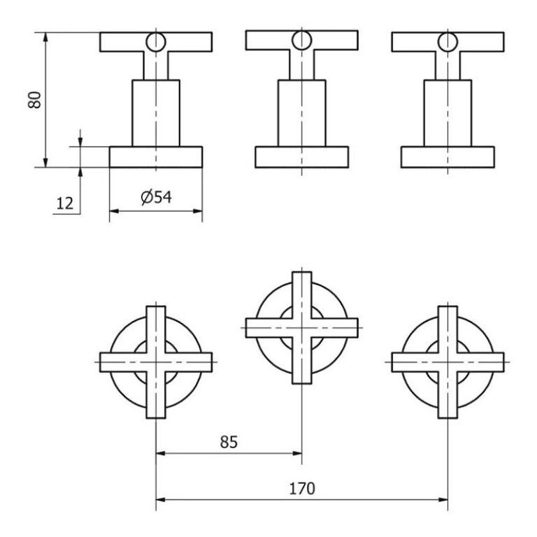 Griferia Hydros Novara Bidet - Imagen 2