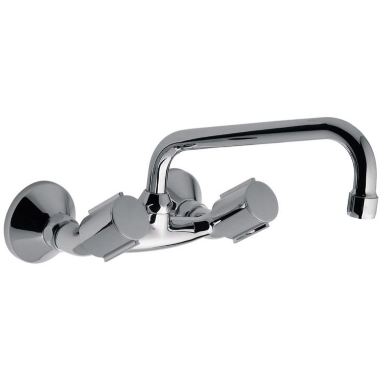 Grifería Fv California Cocina Pared Ext Pico Alto 0409/17