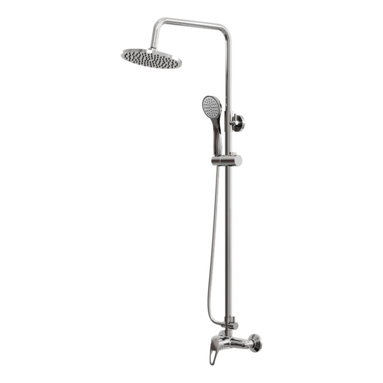 Griferia Vasser Iris Ducha Exterior Con Barral Y Duchador