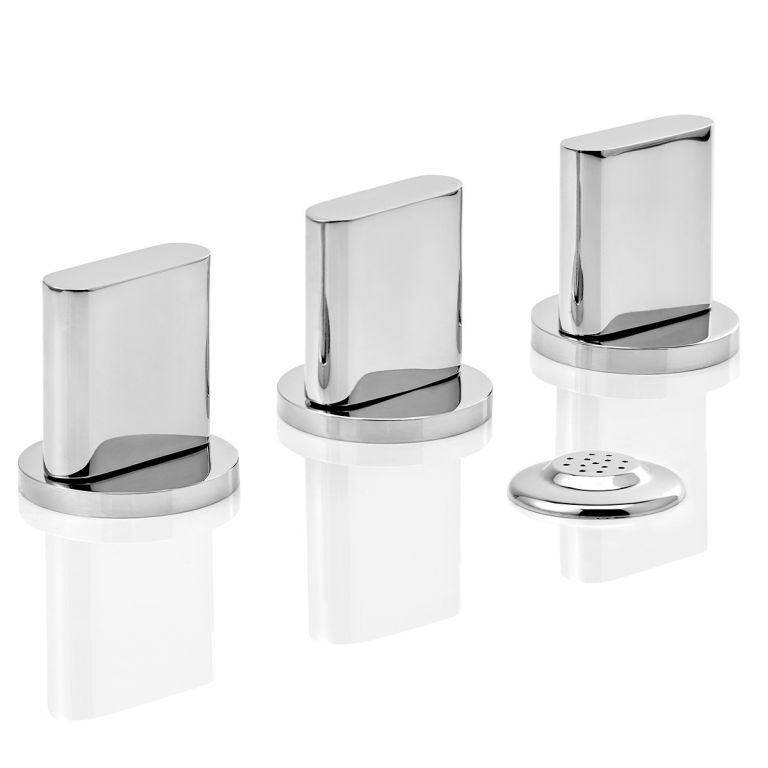 Grifería Hydros Icon Bidet Baño Cromo Cerámico Garantía