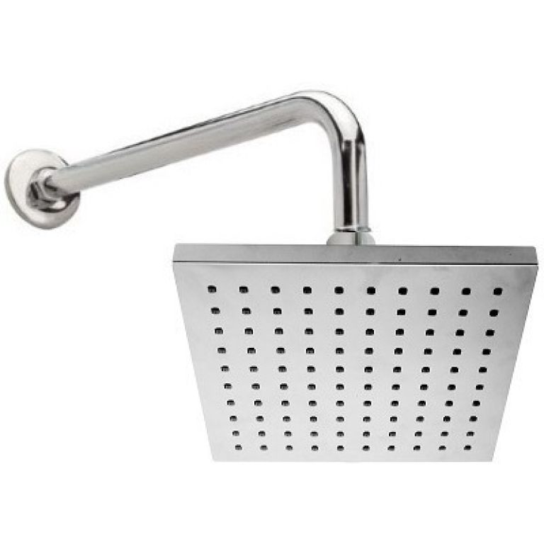 Flor De Ducha Cuadrada Pared Anticalcárea Daccord 20 X 20