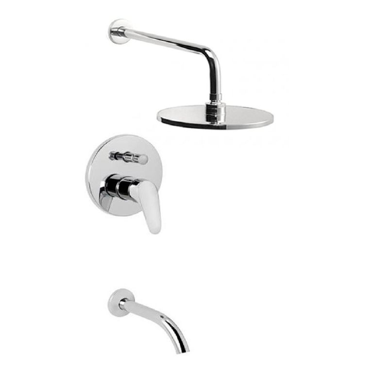 Grifería Latina Shift Ipanema Ducha Embutir Con Transf