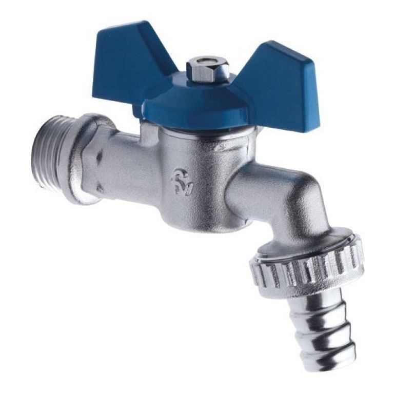 Canilla Fv Esférica 0438 Para Manguera Mariposa Reforzad 1/2