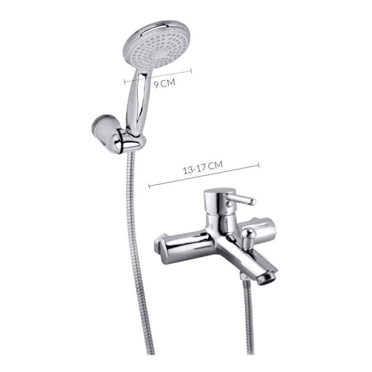 Griferia Radison Pisa Ducha Exterior Monocomando Metal - Imagen 2