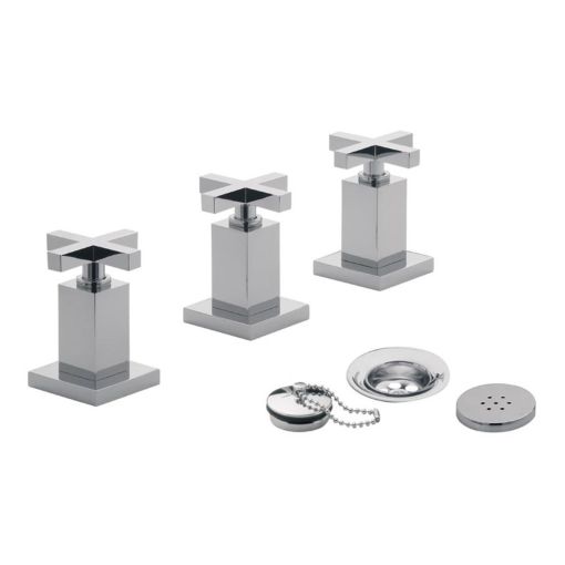 Griferia Fv Dominic Cruz Bidet Baño 295/85 Con Transf