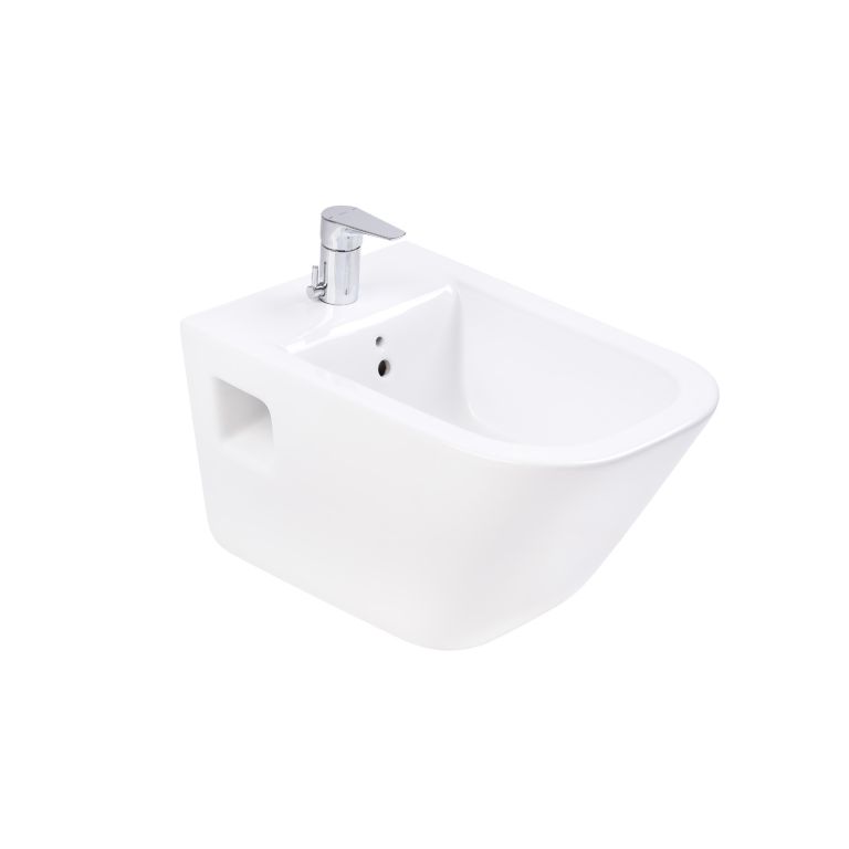 Bidet Suspendido Roca The Gap 1 Agujero Monocomando Blanco - Imagen 2