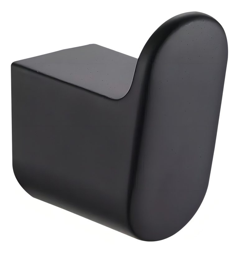 Percha Peirano Soria Negro - Accesorio Baño 16030bl - Imagen 2