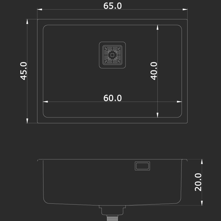 Bacha Mi Pileta Essentia Cocina Simple Acero 660 Black - Imagen 2