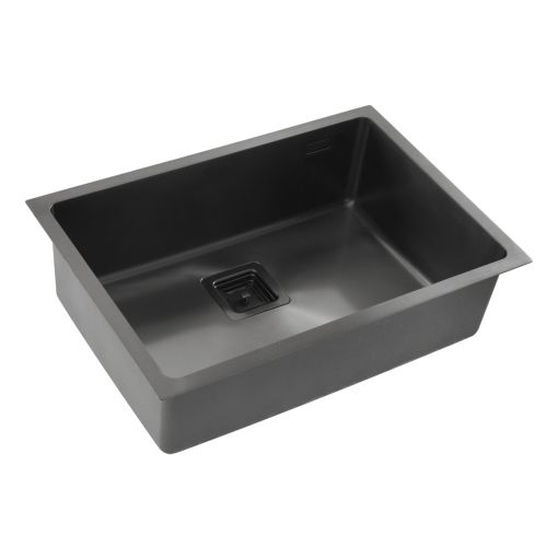 Bacha Mi Pileta Essentia Cocina Simple Acero 660 Black