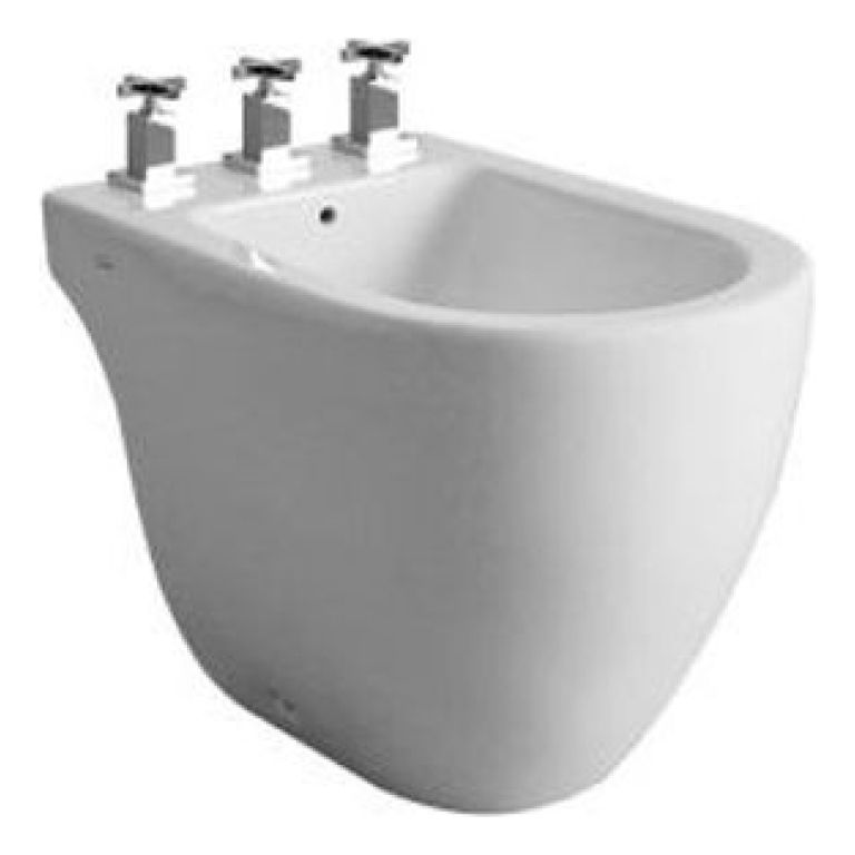 Combo Ferrum Fontana Inodoro Largo + Deposito Dual + Bidet - Imagen 3