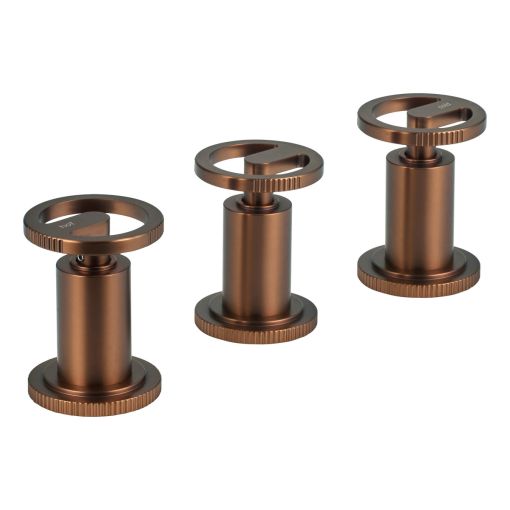 Grifería Bidet Peirano Pulse 70-175dg Dark Gold Mate