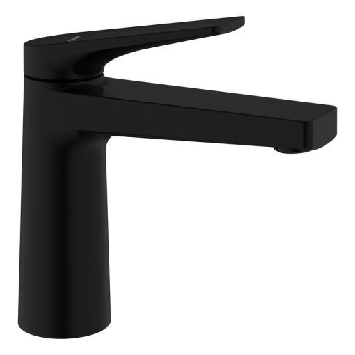 Griferia Peirano Wave Lavatorio Bajo Black Negro 60-168n