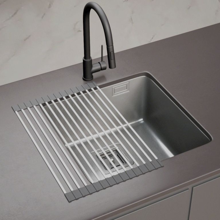 Bacha Mi Pileta Essentia Cocina Simple Acero 640 Silver - Imagen 4