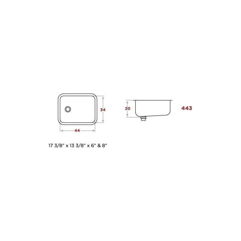 Bacha Cocina Acero Inoxidable Mi Pileta Bajo Mesada 443 - Imagen 2