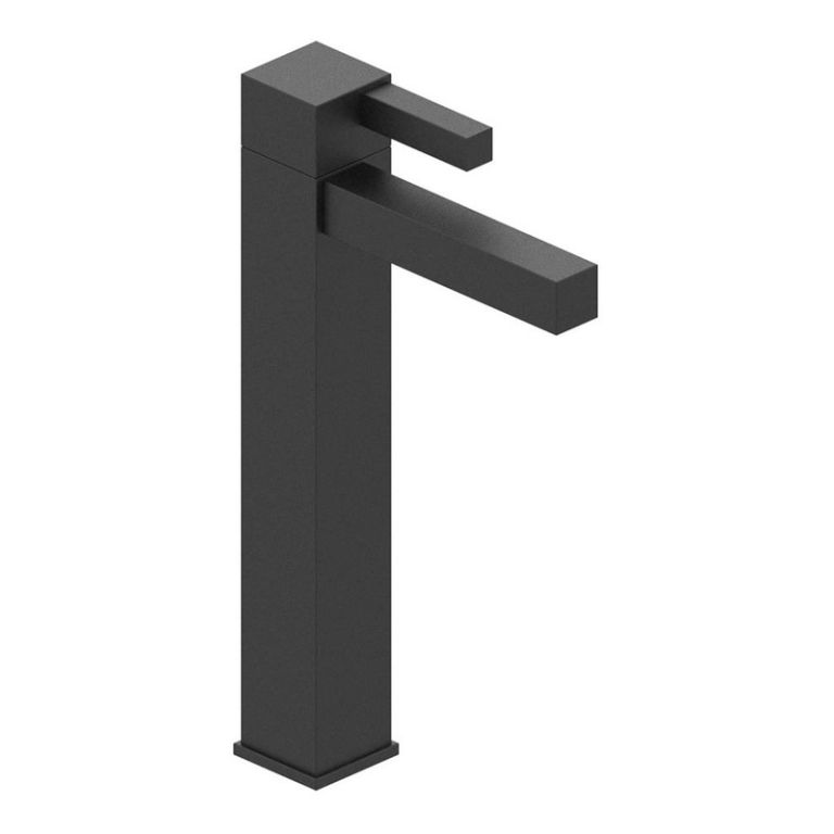 Griferia Hidromet One Block Black Lavatorio Alto