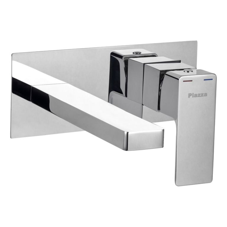 Griferia Piazza Arq Lavatorio Pared Cromo 10403