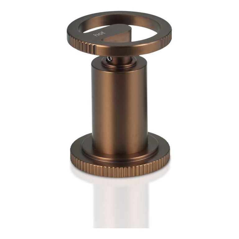 Griferia De Ducha Peirano Pulse 80-175dg Dark Gold Mate - Imagen 4