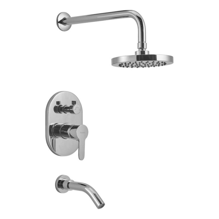 Griferia Peirano Adra Ducha Embutir Con Transferencia Monocomando