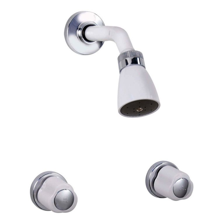 Griferia Ducha Peirano 81-010 Lorca Embutir Sin Transfere S Acabado Brillante Color Blanco/cromo