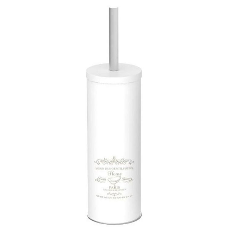 Cepillo O Escobilla Baño Acero Blanco - Garantía