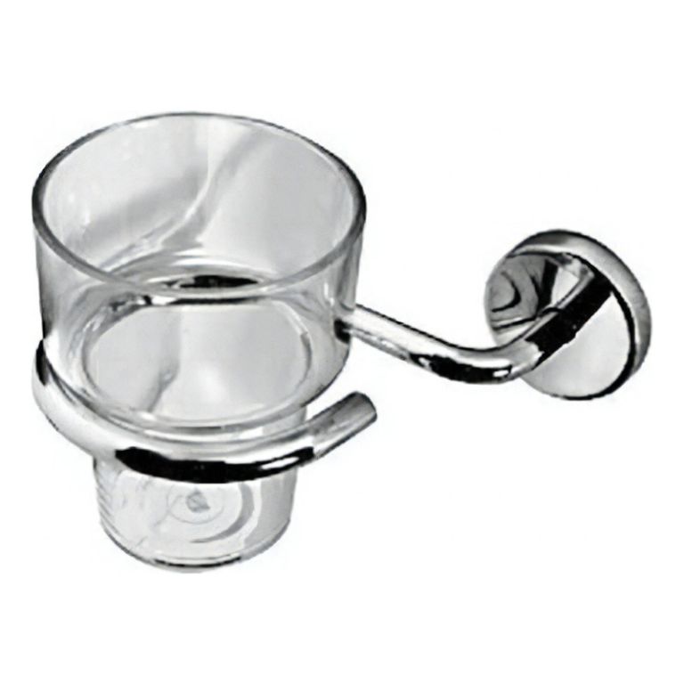 Portavaso Portacepillo Hidromet Jet Cromo Accesorio 3711