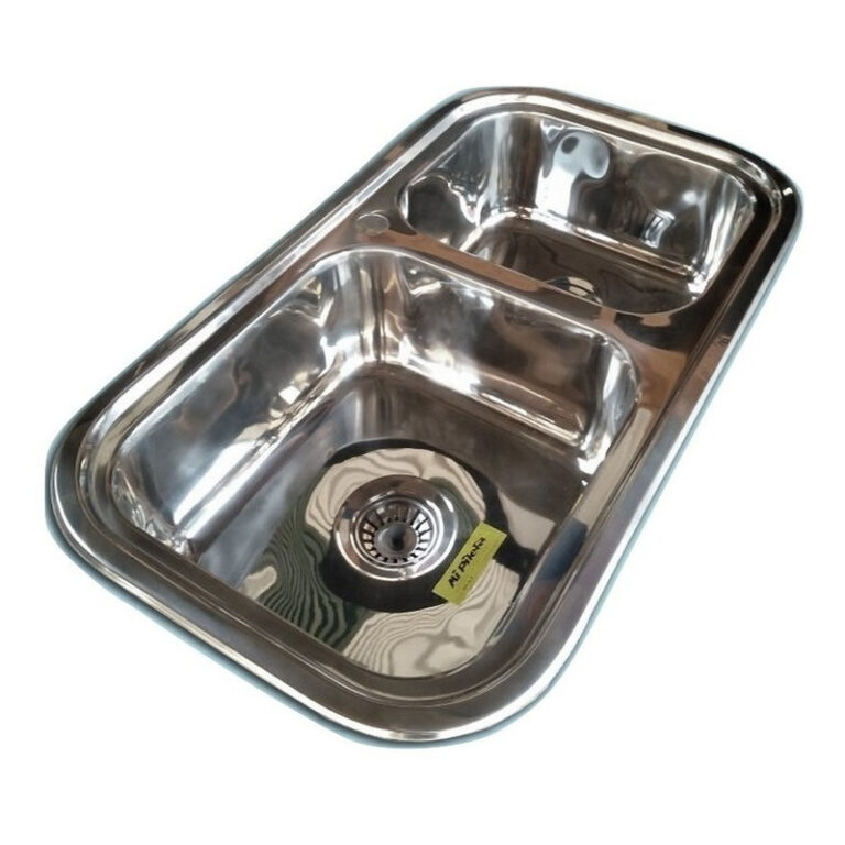 Bacha Cocina Acero Mi Pileta Sobre Mesada Encastrable 345e - Imagen 3