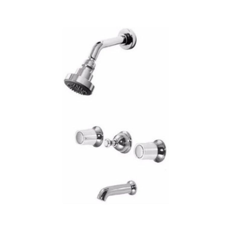 Griferia Hidromet Viena Ducha Embutir Con Transferencia