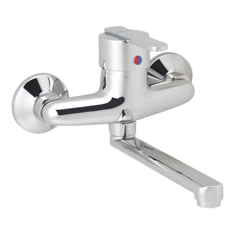 Griferia Peirano Bilbao Monocomando Cocina Pared 54-130