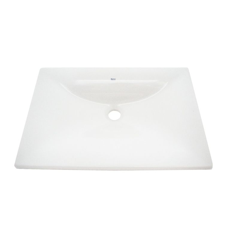 Bacha Roca Saitama Encimera Lavatorio Porcelana Blanco