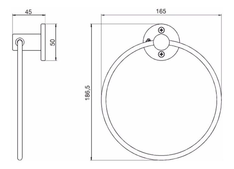 Juego De Accesorios De Baño Fv Arizona 6 Piezas - Imagen 4