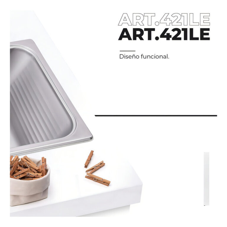 Bacha Acero Inoxidable Mi Pileta 421le Para Lavadero - Imagen 9