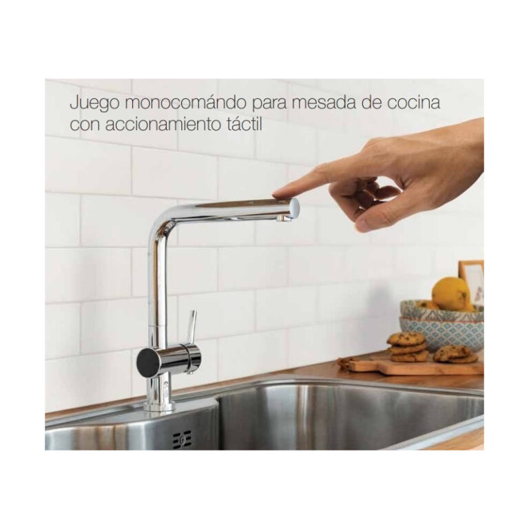 Grifo De Cocina Monocomando Fv 39 Libby 0411.04/39e Táctil - Imagen 4