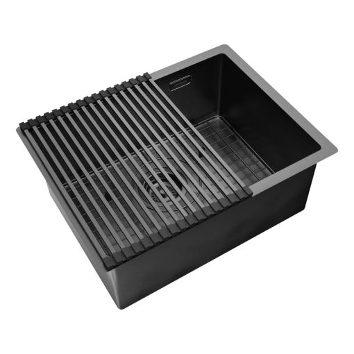 Bacha Johnson Signature Enkel 55cm Gun Black Nano Pvd Se55gb