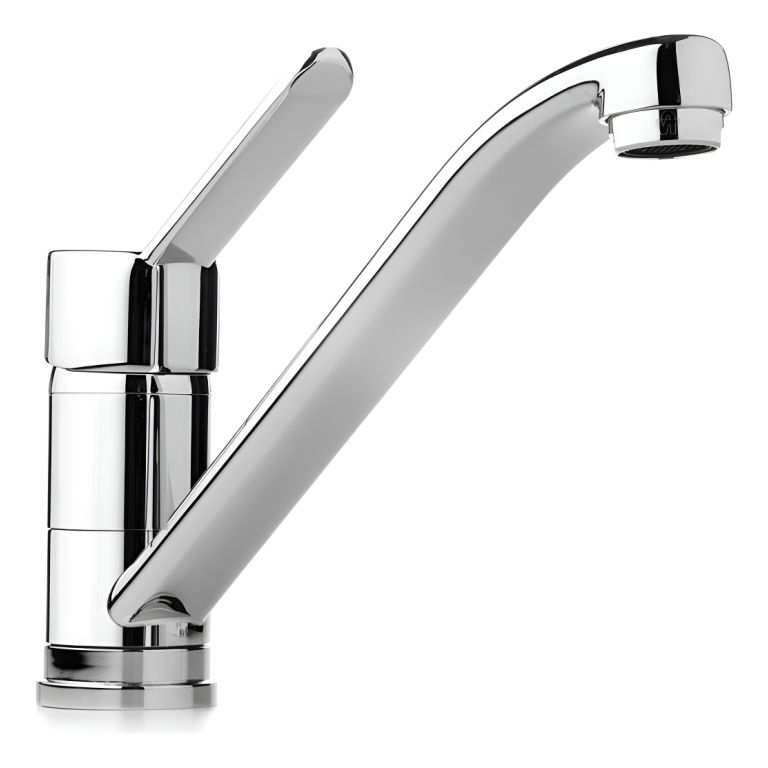 Grifería Fv Newport Monocomando Cocina Bajo Cierre Cerámico