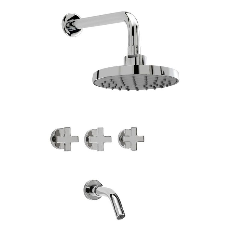 Griferia Peirano Vigo Ducha Embutir Con Transferencia 80-132