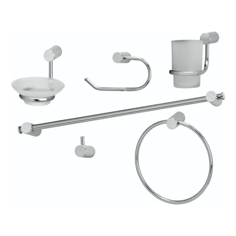 Set Accesorios Baño Peirano Linea 10000 6 Piezas Metal