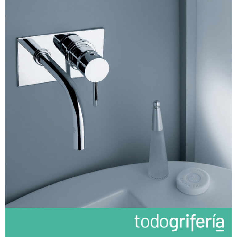 Griferia Fv Temple Monocomando Lavatorio Pared 0206/87 - Imagen 3