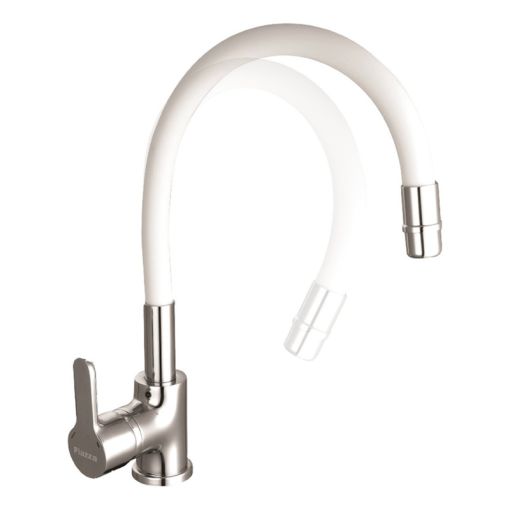 Griferia Piazza Emblem Blanco Gourmet Cocina Monocomando