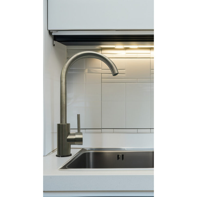 Griferia Cocina Hydros Calyx Pico Bar Acero 16922 - Imagen 4