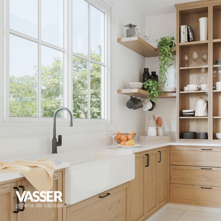 Grifo De Cocina Monocomando Vasser Agatha 25-2302.01 Black - Imagen 4