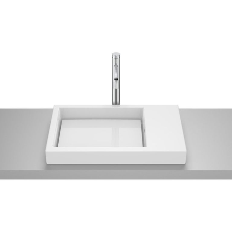 Bacha Roca Horizon Encimera De Porcelana Rectangular