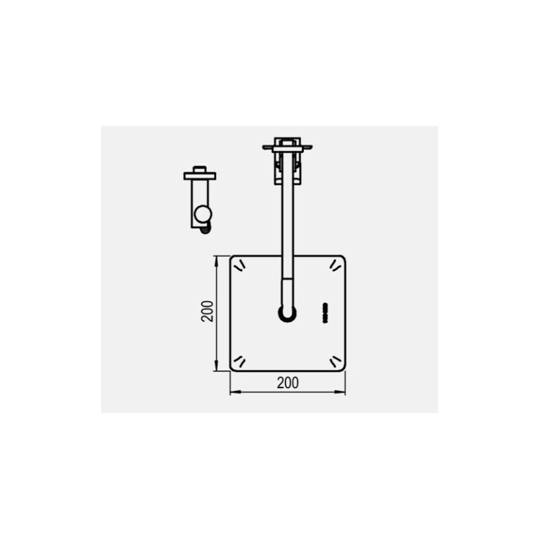 Griferia Hidromet Raptor Cromo Ducha Con Duchador Dos Vias - Imagen 4