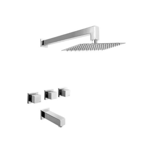 Griferia Peirano Lago Ducha Embutir Transferencia 80-161