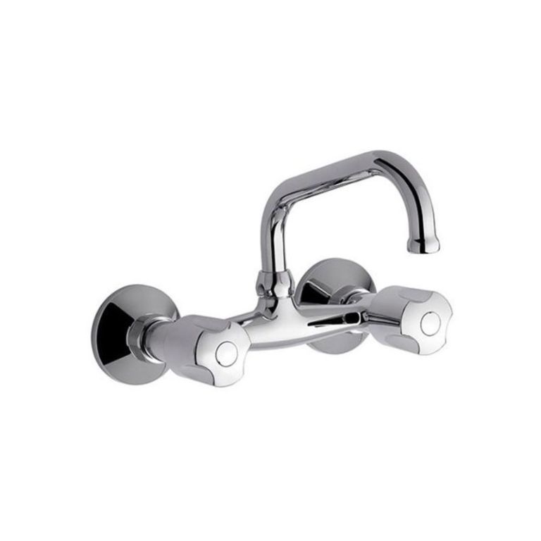 Griferia Fv Pampa Cocina Pared Exterior 0409.02/b6 Garantia