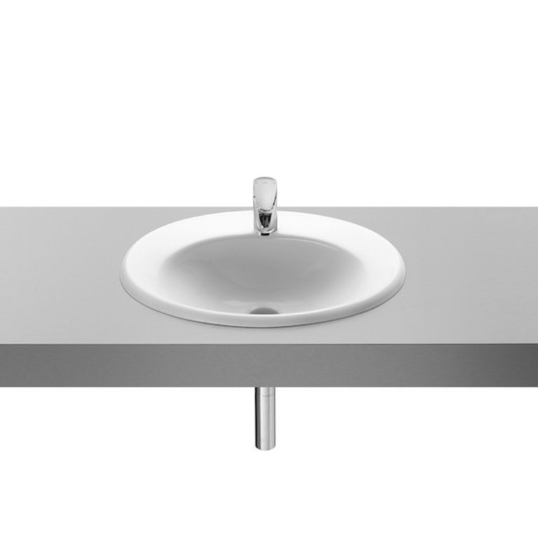 Bacha Roca Java De Apoyo Lavatorio Porcelana Blanco - Imagen 2