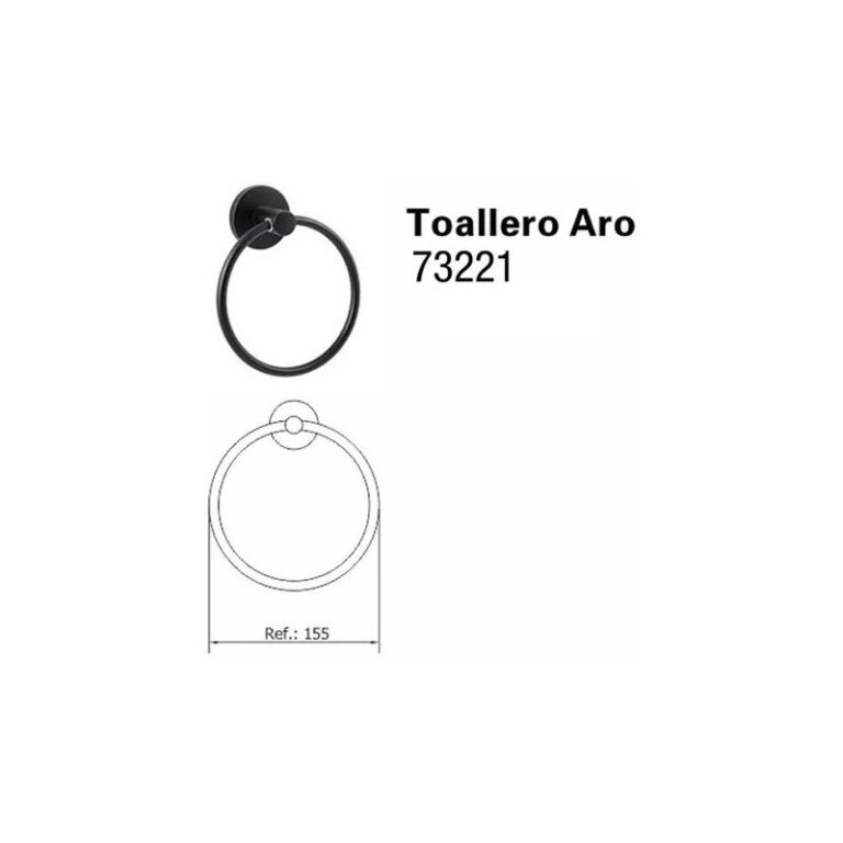 Juego De Accesorios Para Baño Piazza Sensus Negro 6 - Imagen 4