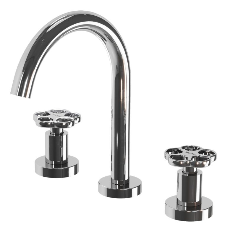 Grifería Vasser Blume Cromo Ducha Embutir Bidet Lavat Mesada - Imagen 2