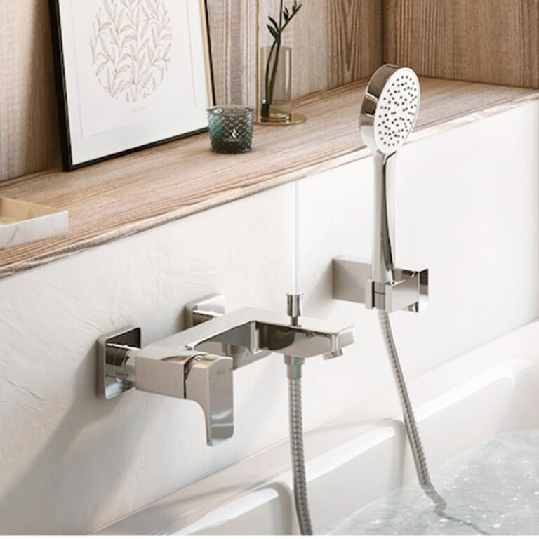 Griferia Roca Escuadra Ducha Exterior Con Transferencia - Imagen 3