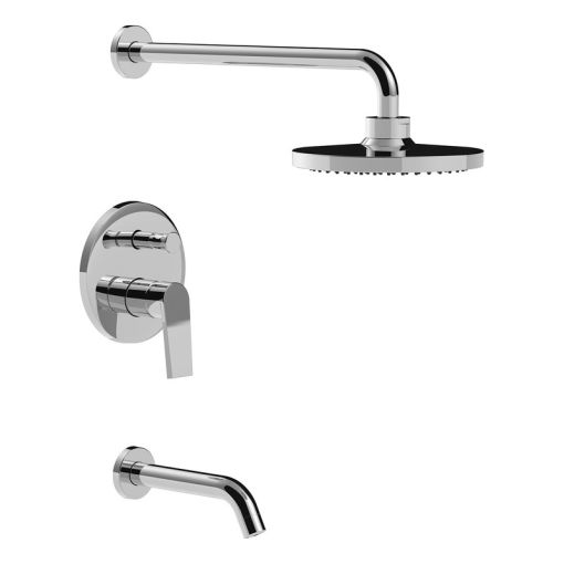 Griferia Vasser Zafiro Cromo Ducha Emb Transferencia 12/1042